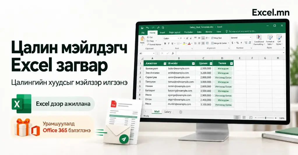Цалин мэйлдэгч